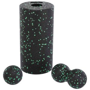 Rouleau de yoga - kit de massage 3 en 1