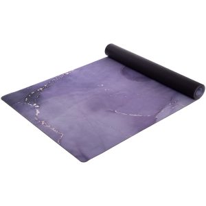 Tapis de yoga effet marbre