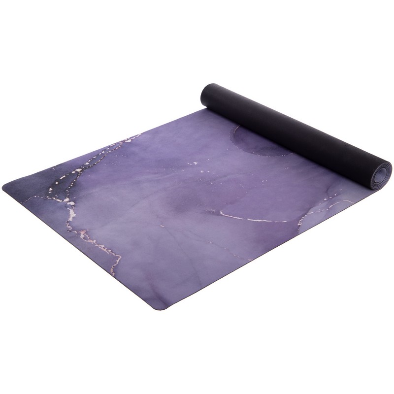 Tapis de yoga effet marbre
